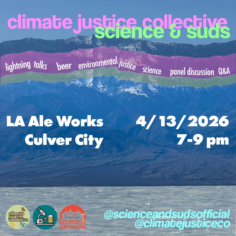 Cover Image for Science & Suds: Climate Justice Edition