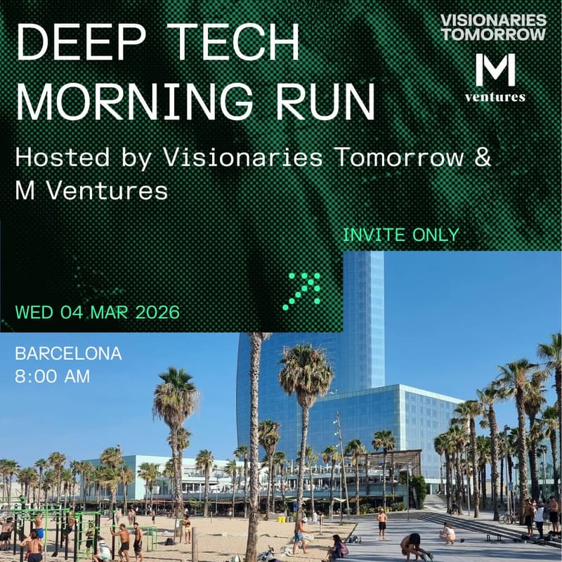 Cover Image for Deep Tech Morning Run by Visionaries Tomorrow & M Ventures