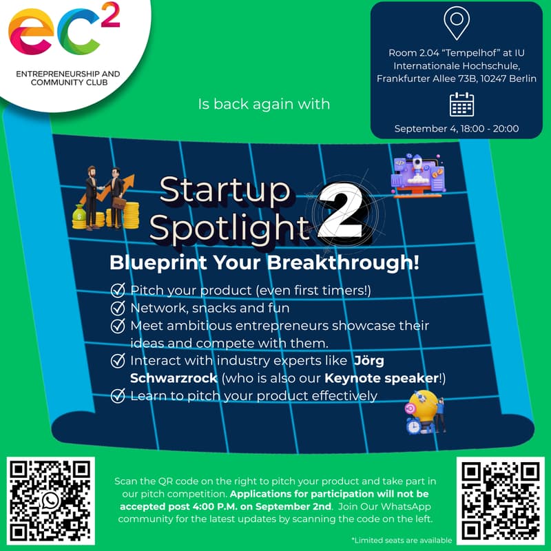 Cover Image for START-UP SPOTLIGHT #2-Blueprint Your Breakthrough!