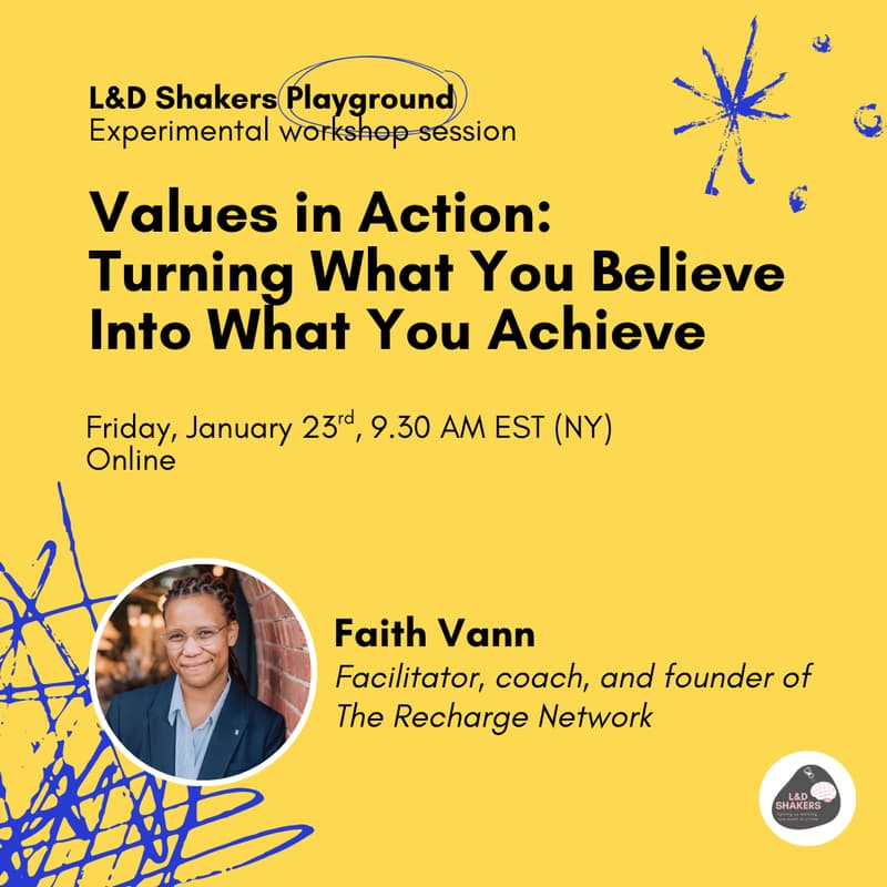 Cover Image for Facilitation Playground: Values in Action — Turning What You Believe Into What You Achieve