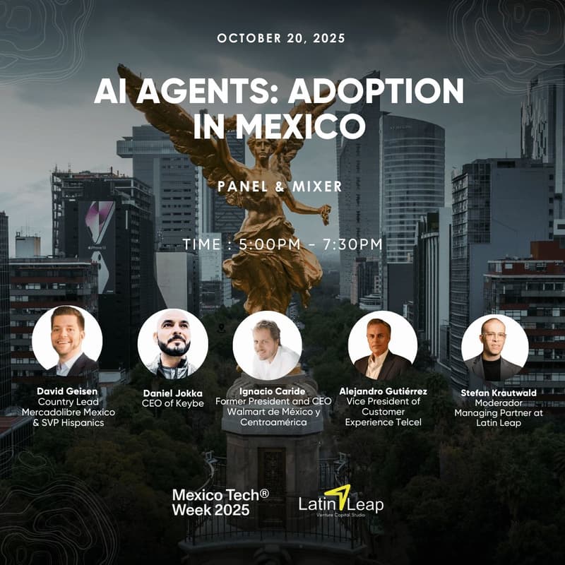 Cover Image for AI Agents: Adoption in Mexico Panel & Mixer