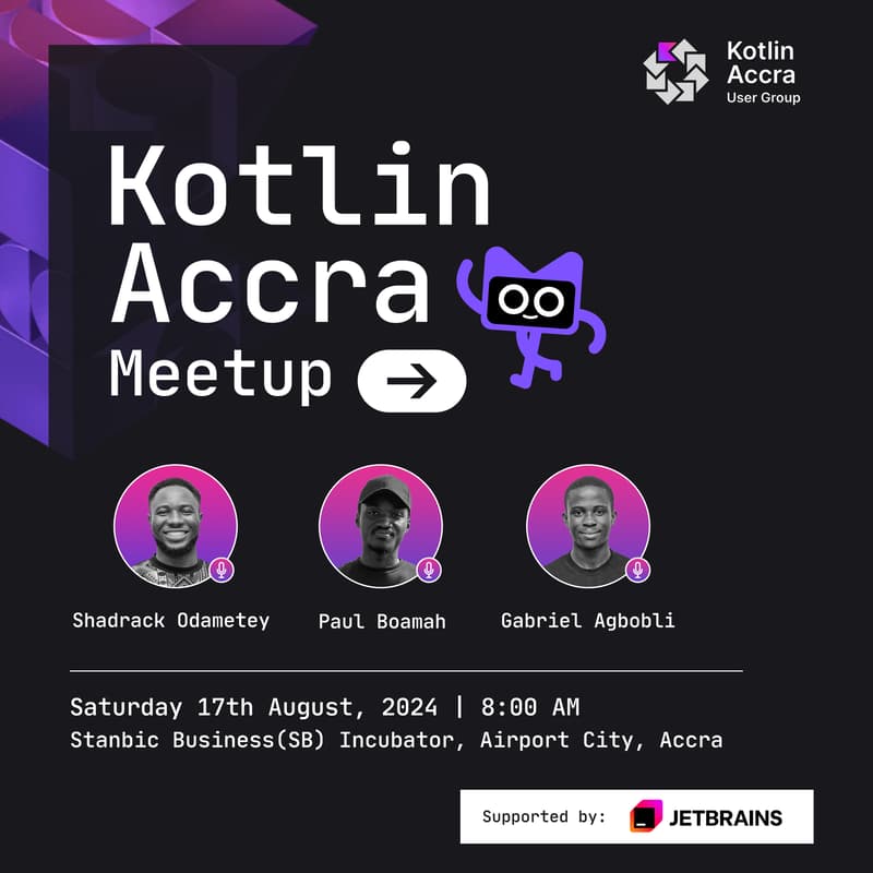 Cover Image for Kotlin Accra Meetup