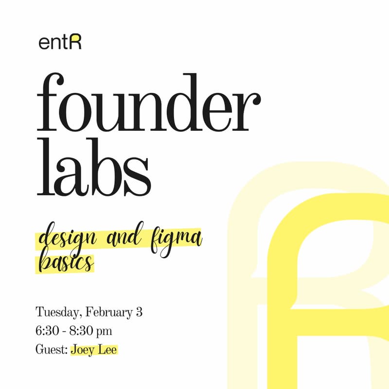 Cover Image for Founder Labs: Design and Figma Basics