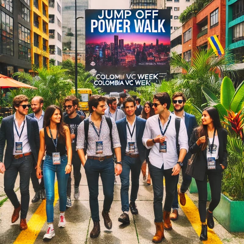 Cover Image for Special Colombia VC Week Jump off AI Founders and Funders Power Walk (Free Walk)