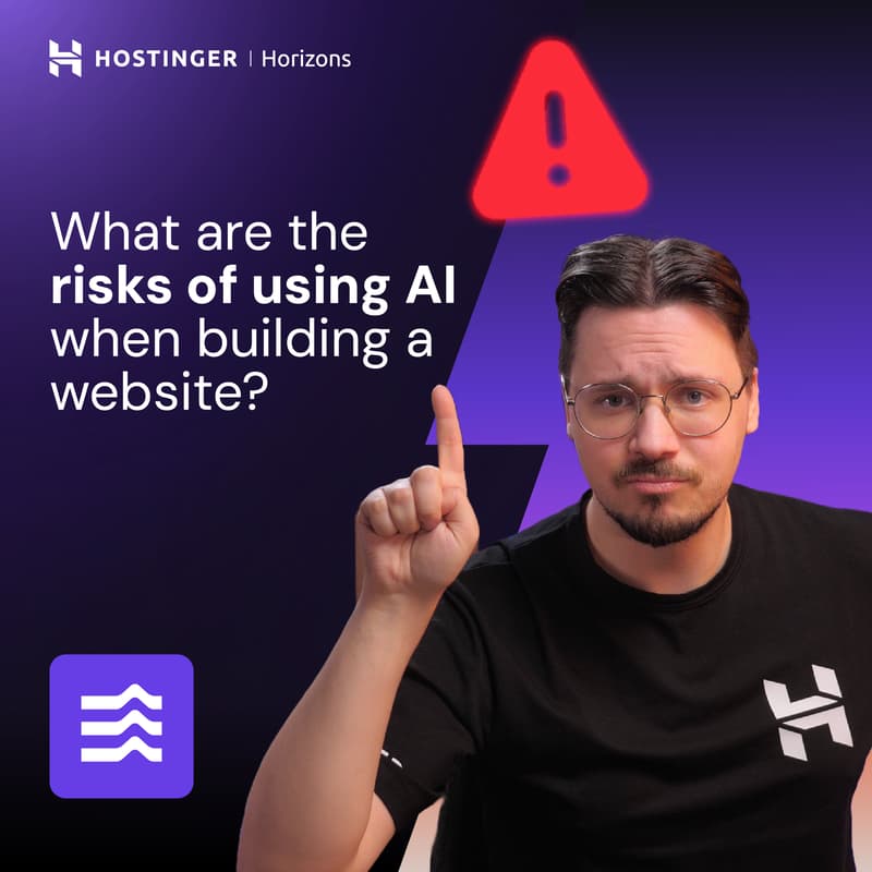 Cover Image for What Are The Risks of Using AI when Building a Website?