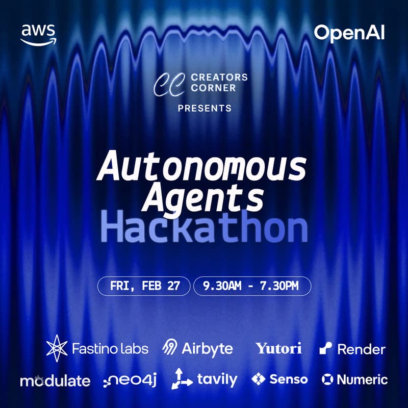 Cover Image for Autonomous Agents Hackathon
