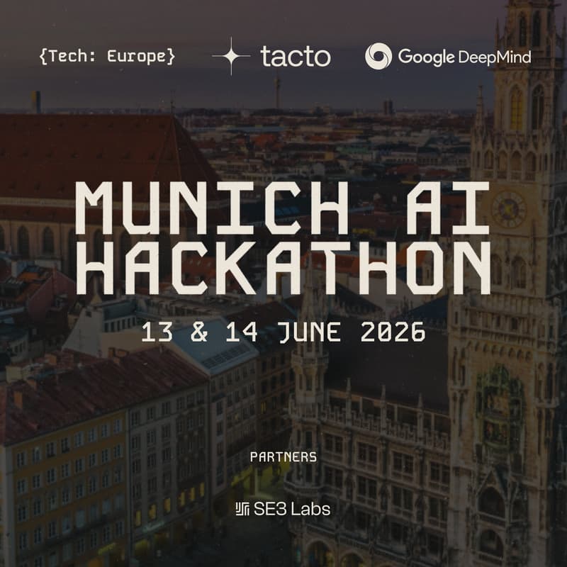 Cover Image for {Tech: Europe} Munich AI Hackathon