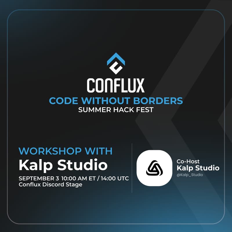 Cover Image for Building with Kalp Studio, Code Without Borders β SummerHackfest 2025 Workshop