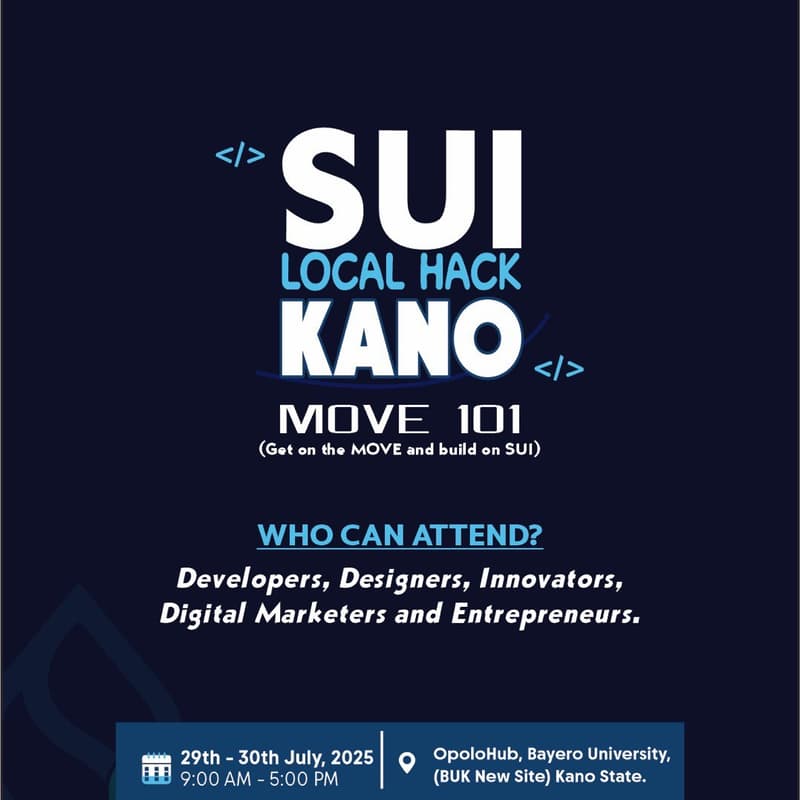 Cover Image for Sui Local Hack (Move 101)