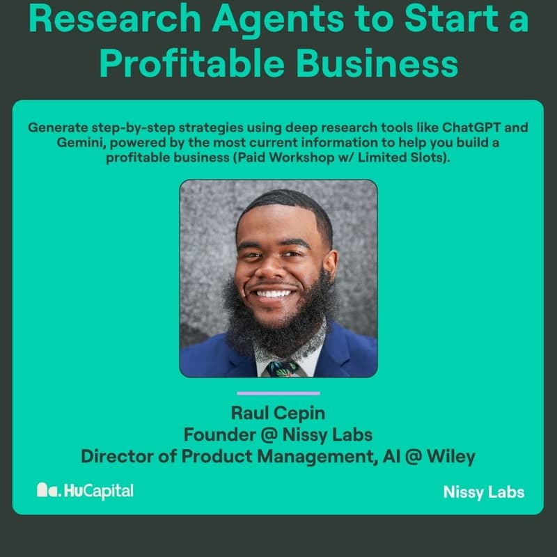 Cover Image for Learn How to Use AI Research Agents to Start a Profitable Business