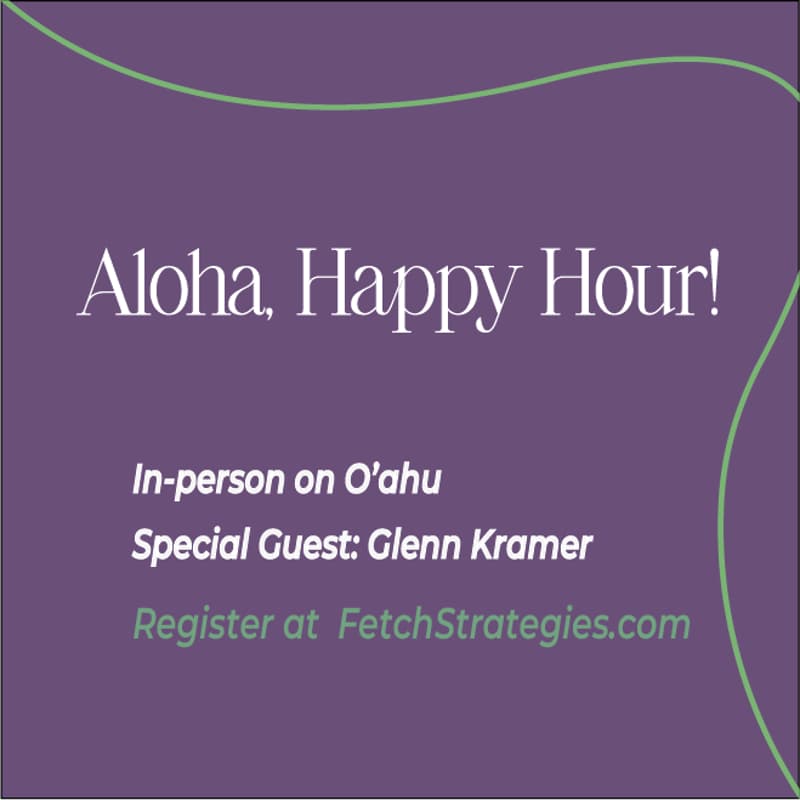 Cover Image for Aloha Happy Hour with visiting guest Glenn Kramer