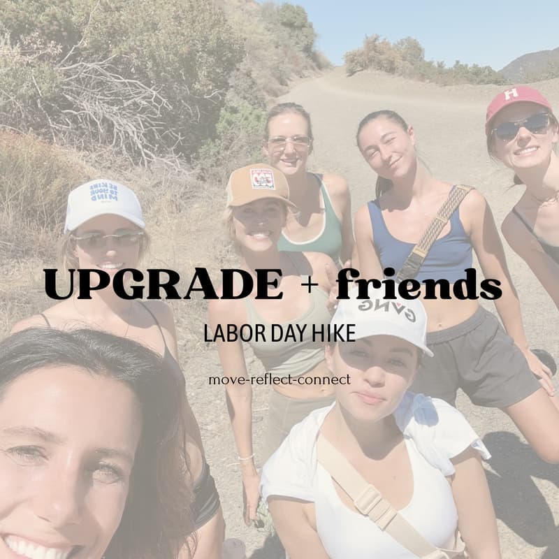 Cover Image for UPGRADE+friends labor day hike: move-reflect-connect