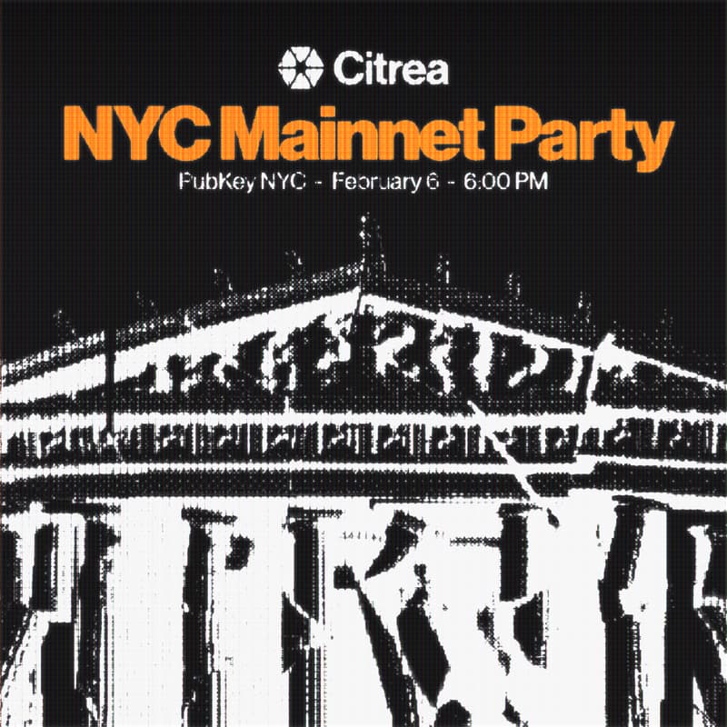 Cover Image for Citrea NYC Mainnet Party