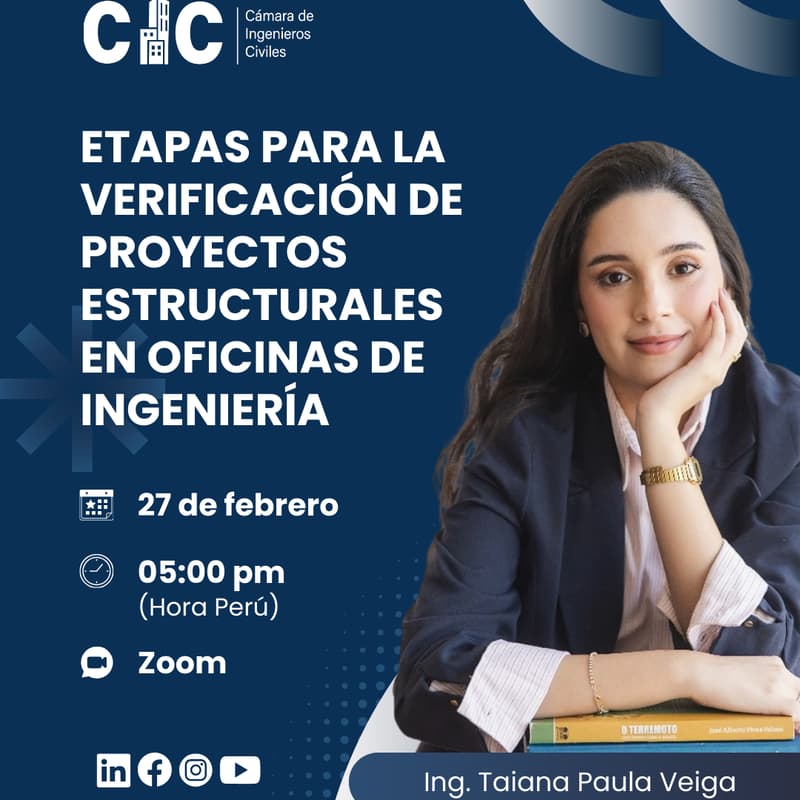 Cover Image for ETAPAS PARA LA VERIFICACIÓN DE PROYECTOS ESTRUCTURALES EN OFICINAS DE INGENIERÍA