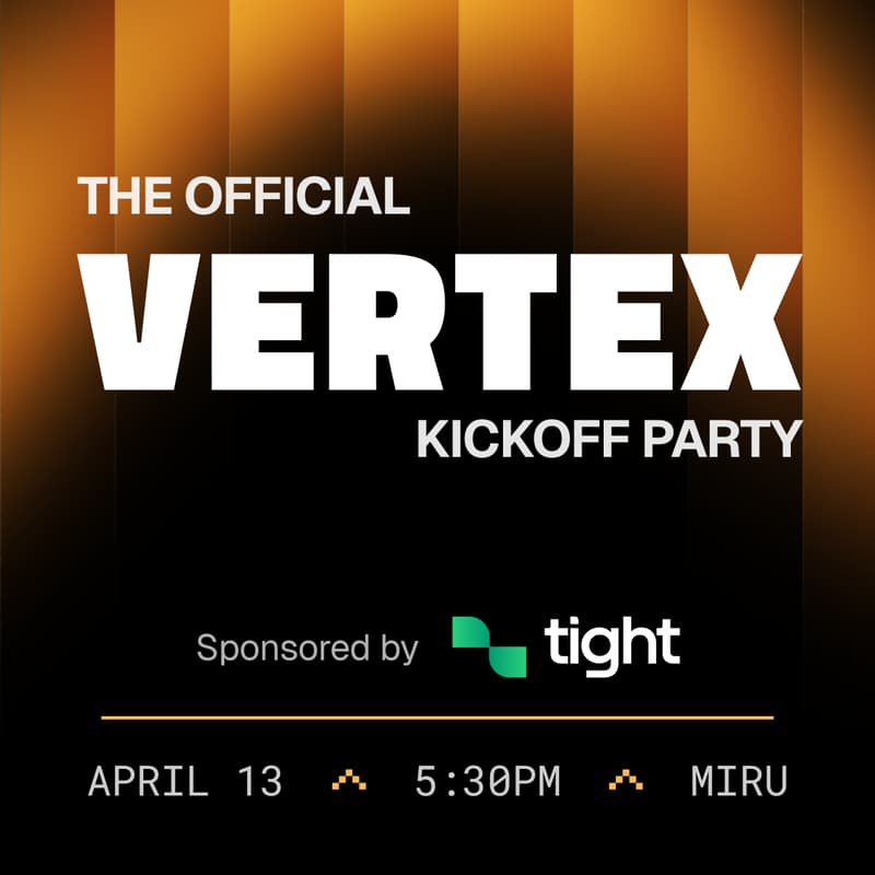 Cover Image for The Official Vertex Kickoff Party