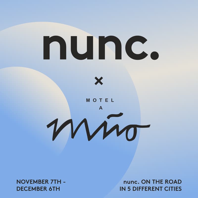 Cover Image for nunc. x Motel a Miio Düsseldorf
