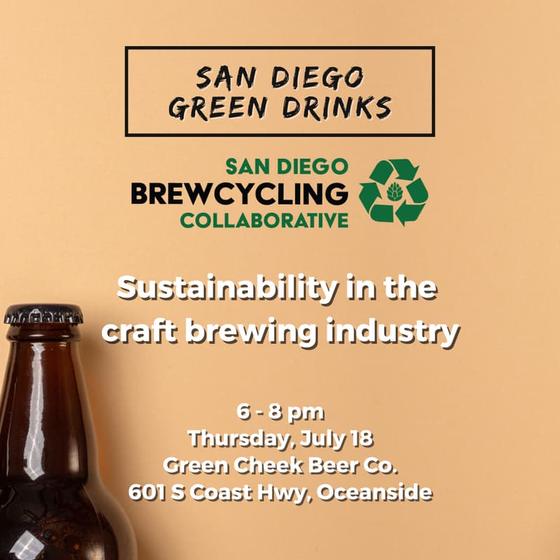 Cover Image for Green Drinks x San Diego Brewcycling Collaborative