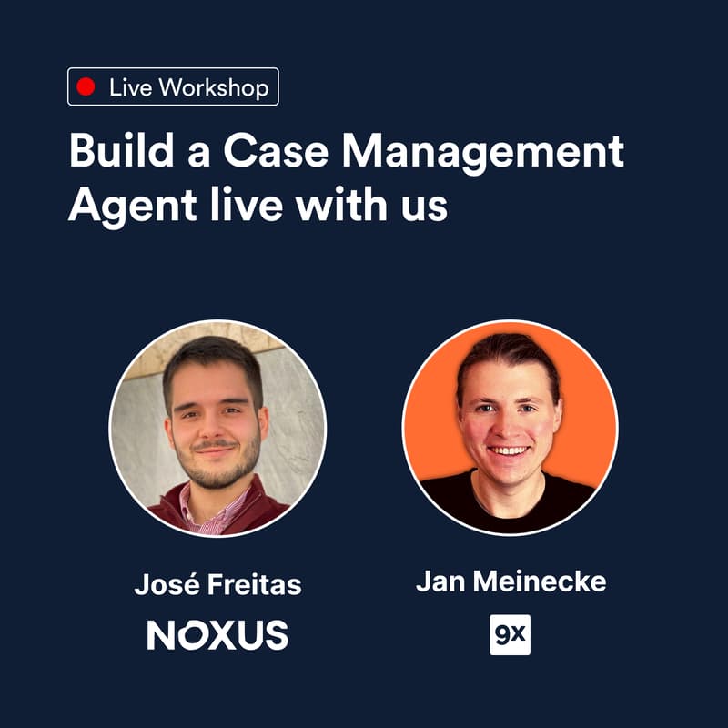 Cover Image for Build a Case Management Agent live with us