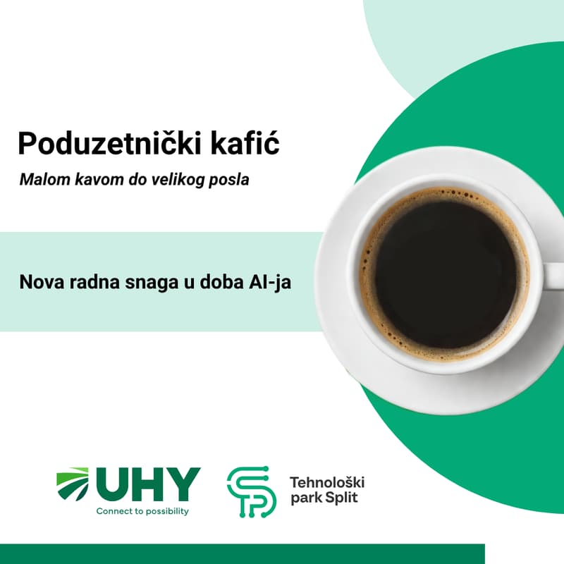 Cover Image for Poduzetnički kafić: Nova radna snaga u doba AI-ja