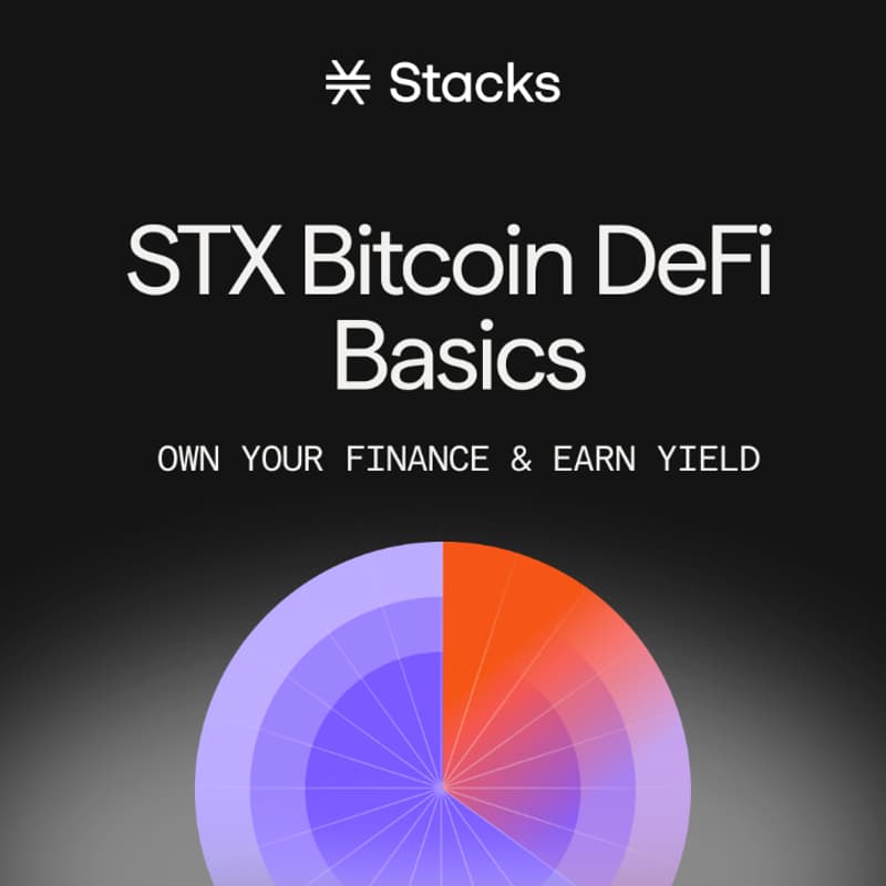 Cover Image for STX Bitcoin DeFi Basics: Virtual Webinar