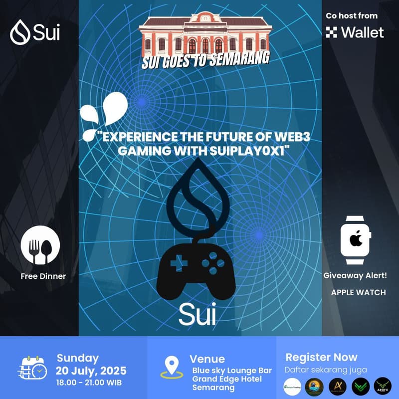 Cover Image for Sui X OKX Wallet Goes To Semarang