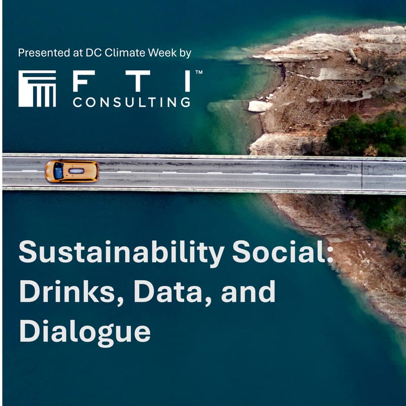 Cover Image for Sustainability Social: Drinks, Data, and Dialogue