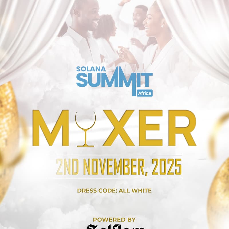 Cover Image for SOLANA SUMMIT AFRICA: MIXER