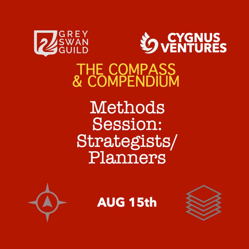Cover Image for Compass+Compendium Methods Session: Strategists/Planners