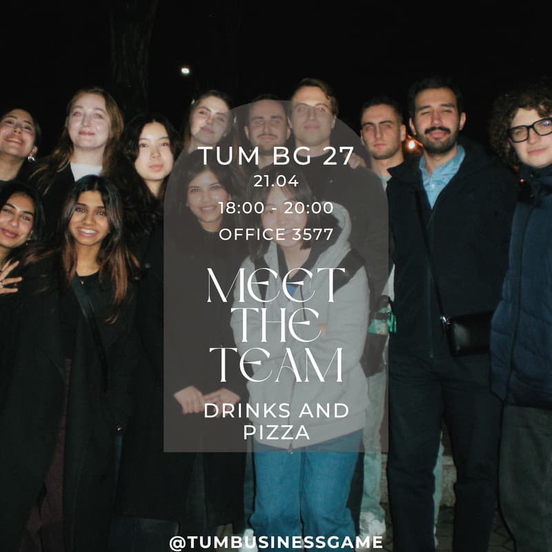 Cover Image for TUM Business Game - Meet the team