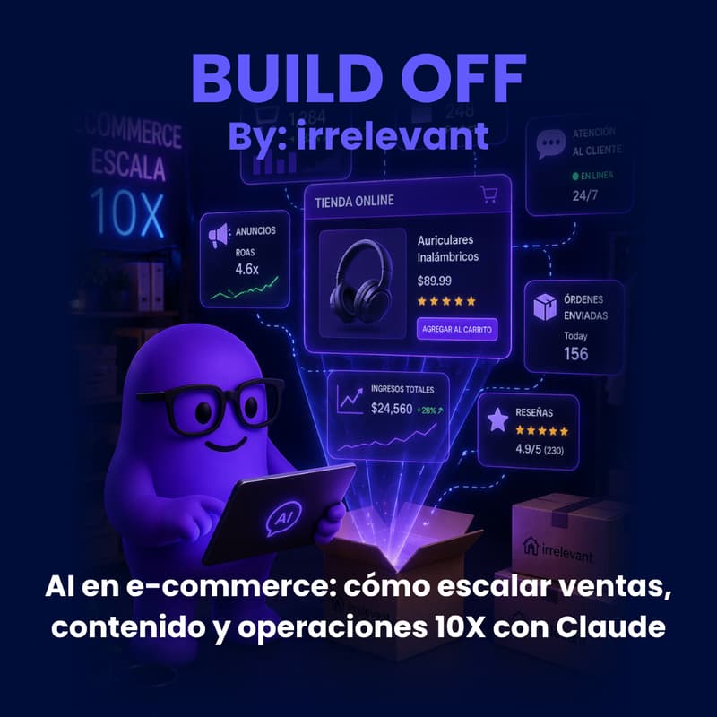 Cover Image for AI para ecommerce: cómo escalar ventas, contenido y operaciones 10X con la suite de Claude