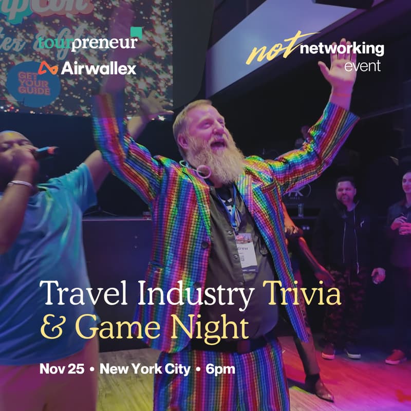 Cover Image for NotNetworking NYC: Travel Industry Game & Trivia Night