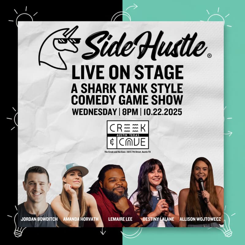 Cover Image for SideHustle® LIVE on Stage