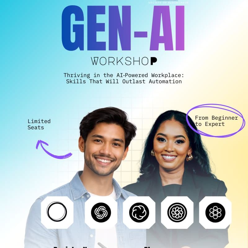 Cover Image for Gen AI Workshop - Thriving in the AI Powered Workplace