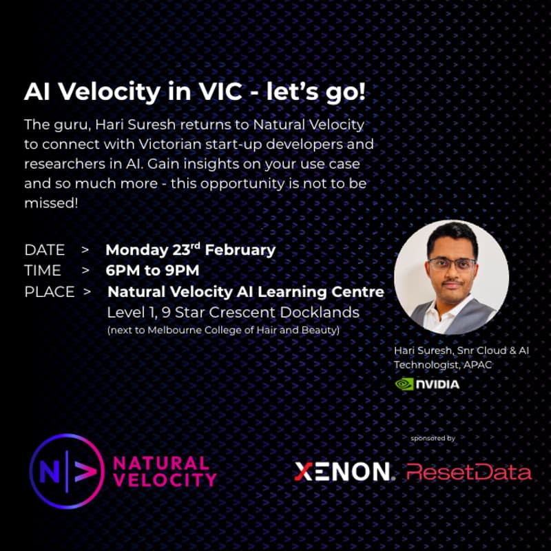 Cover Image for AI Velocity in VIC - Lets go!