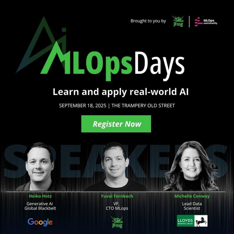 Cover Image for MLOps Days London: AI/ML gathering