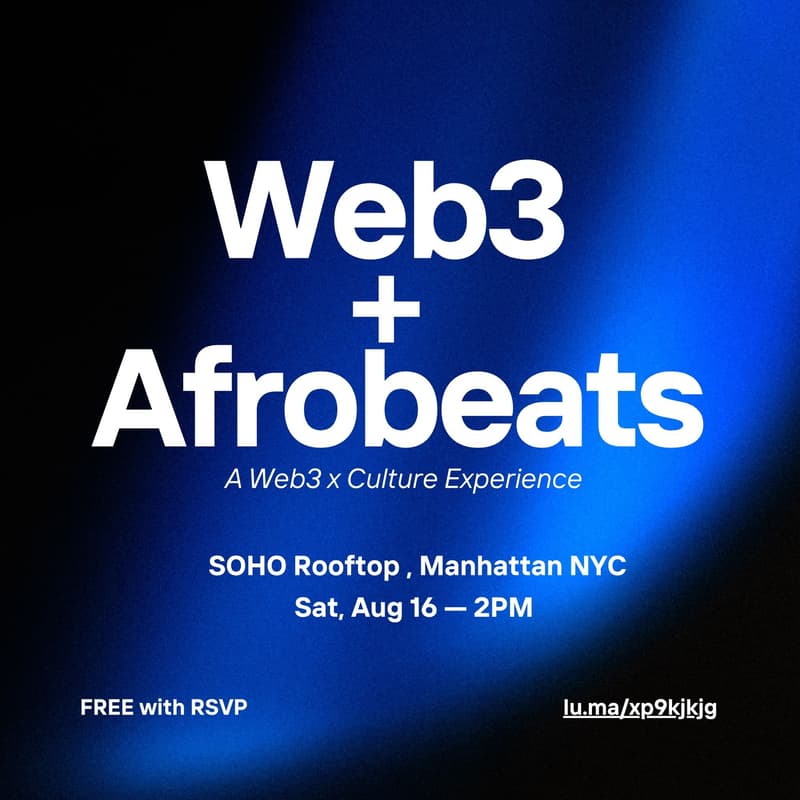 Cover Image for Web3 + Afrobeats