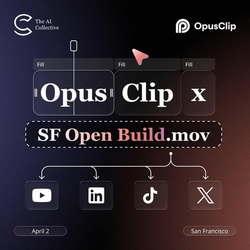 Cover Image for Opus Clip x SF Open Build
