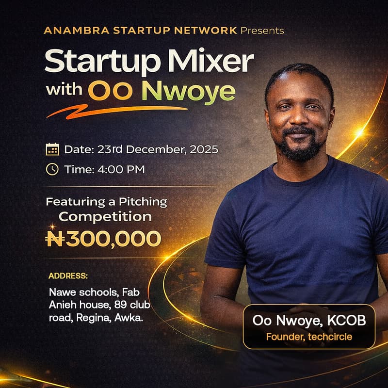 Cover Image for Startup Mixer with Oo Nwoye