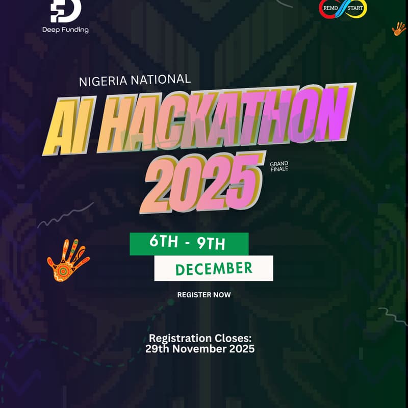 Cover Image for Deep Funding National AI Hackathon Nigeria