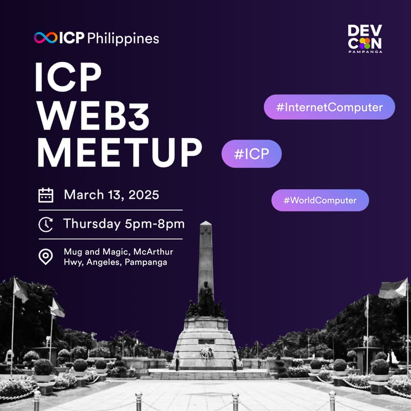 Cover Image for ICP WEB3 Meetup