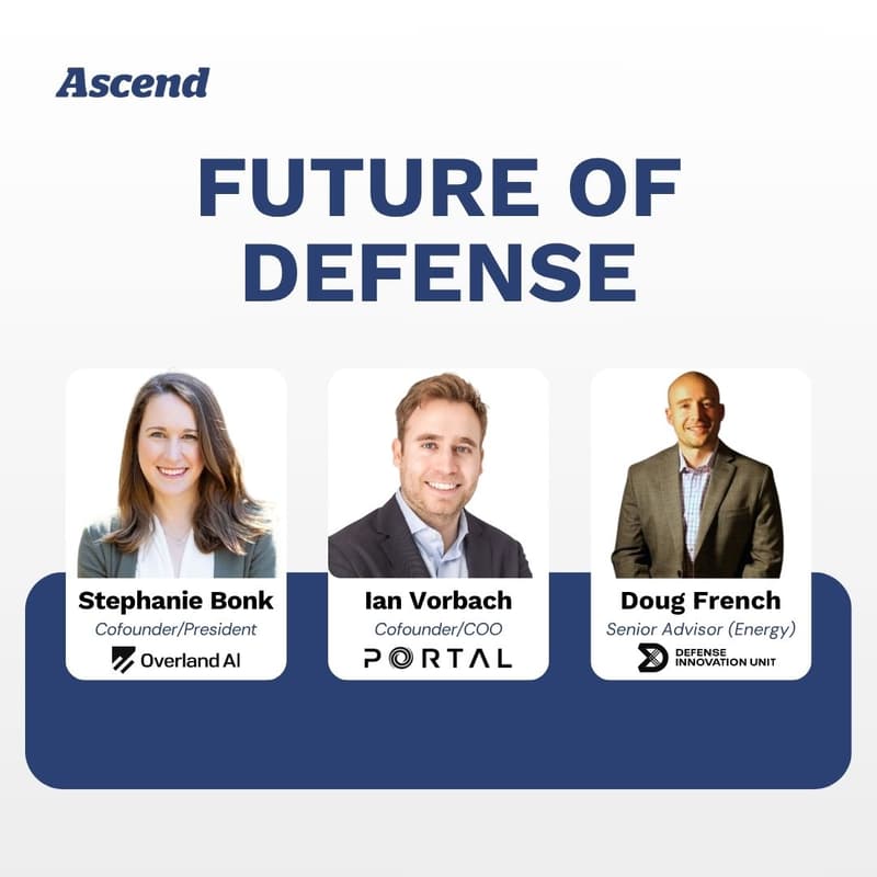 Cover Image for Defense Tech Panel with Ascend