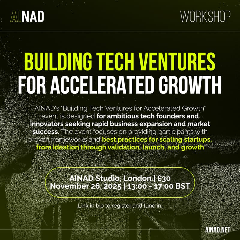 Cover Image for Building Tech Ventures for Accelerated Growth