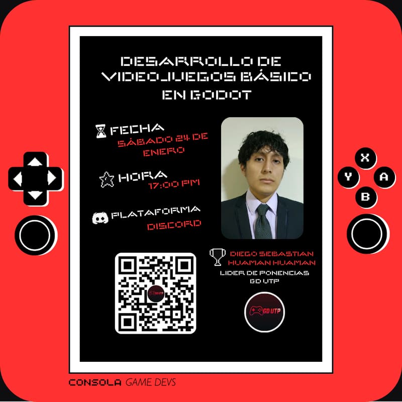 Cover Image for TALLER DE INTRODUCCIÓN A GODOT 4.5