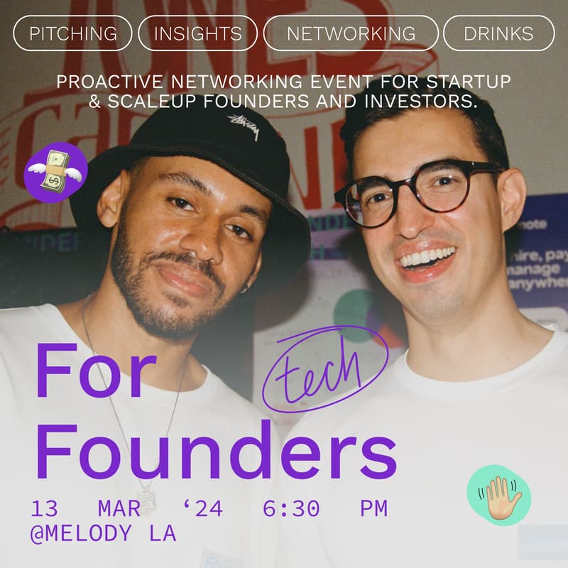 Cover Image for Founders Mesh | Founders Networking Event | Startups & Scale-Ups | LA