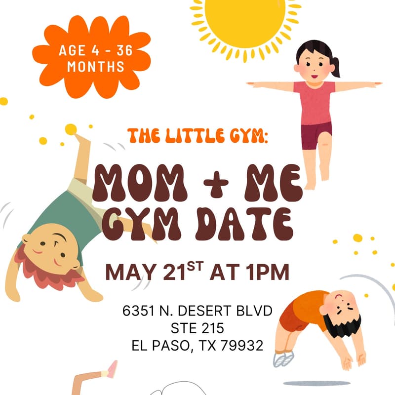 Cover Image for Tiny Tots: Mommy + Me At The Little Gym ๐คธ๐ผ