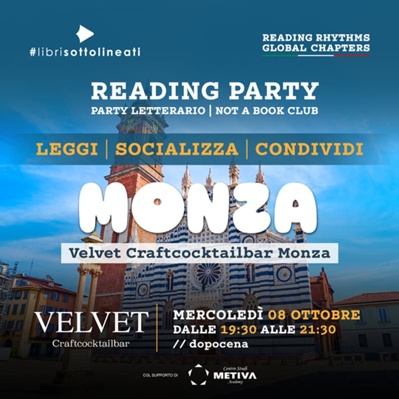 Cover Image for Reading Party Monza: mercoledì 08 ottobre