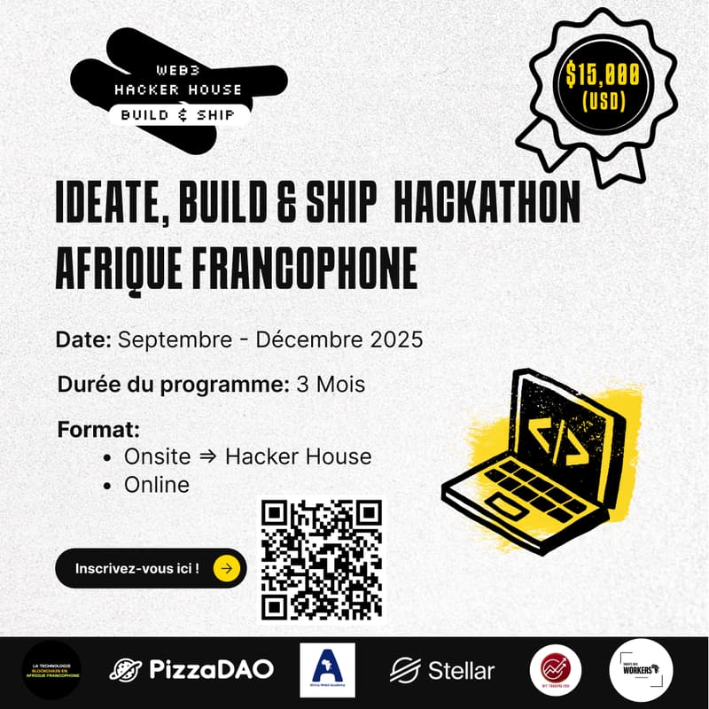 Cover Image for Ideate, Build and Ship Hackathon Afrique Francophone (2025)