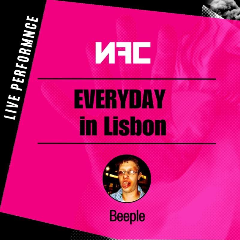 Cover Image for "EVERYDAY in Lisbon" Live Painting by Beeple