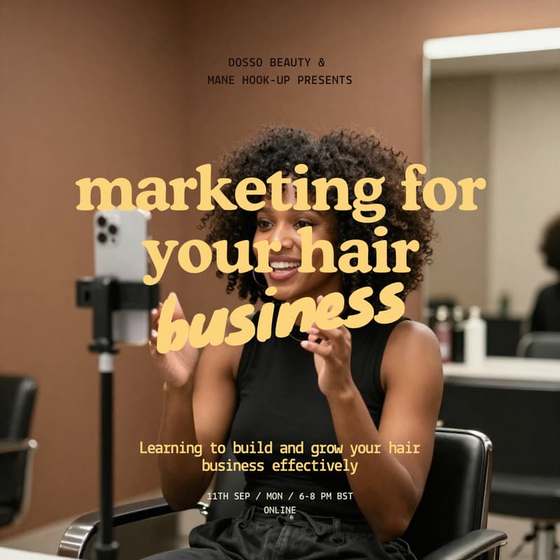 Cover Image for Master Marketing for Your Hair Business