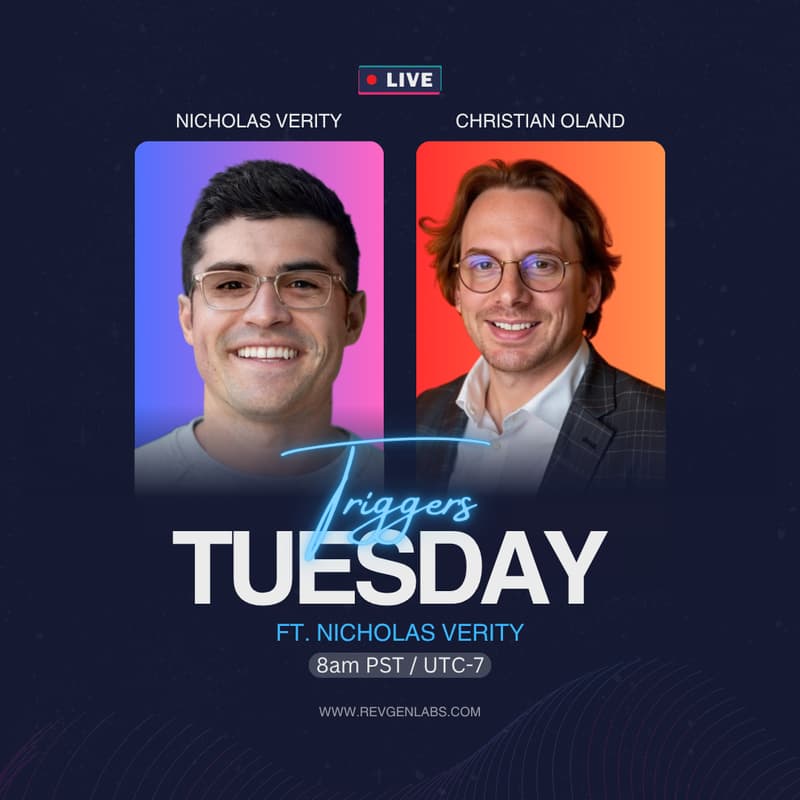 Cover Image for Tuesday Triggers ft. Nick Verity